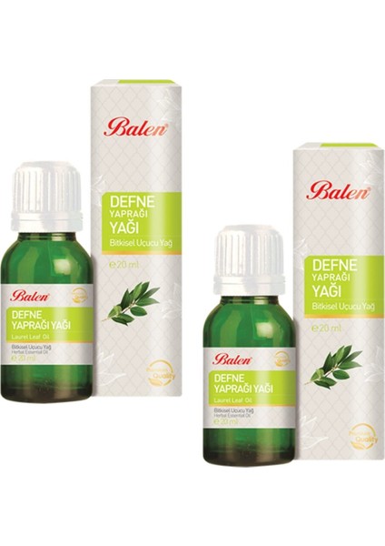 Defne Yaprağı Yağı 20 ml x 2 'li