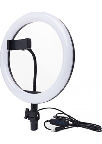 NT-79108 Aliminyum Ring 10 Inç LED Işık