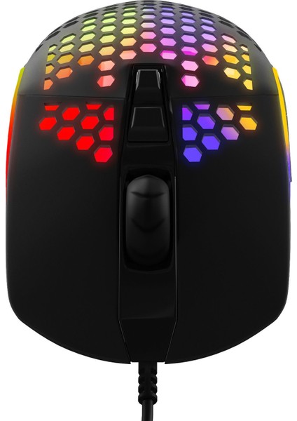 MF Product Strike 0576 RGB Kablolu Gaming Mouse Siyah