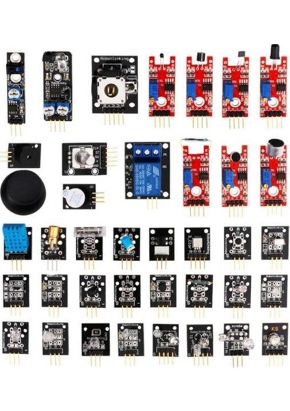 Emay Center 37 Çeşit Arduino Sensör, Modül Seti 37 In 1 Set Kutulu Kit