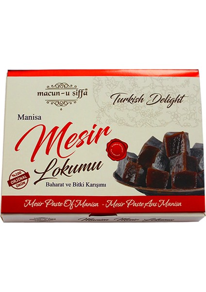 Mesir Çayı 40 gr 20'li Paket (Iki Kutu) + Mesir Lokumu 200 gr