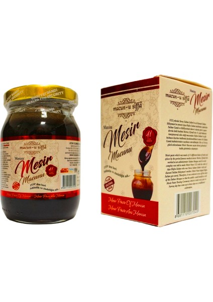 Mesir Çayı 40 gr 20'li Paket + Mesir Lokumu 200 gr + Mesir Macunu Kavanoz 220 gr
