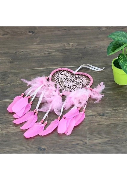 Istoc Trend Led Işıklı Pembe Kalp Düş Rüya Kapanı Dream Catcher indirimleri