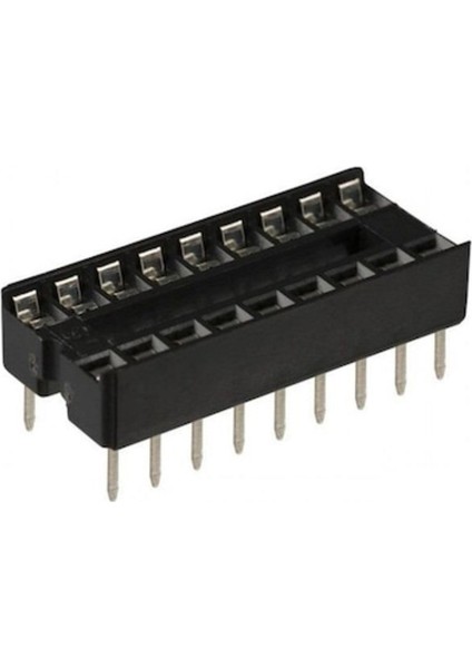 3 Adet - 18 Pin Dıp Soket - Entegre Soketi Dip Socket