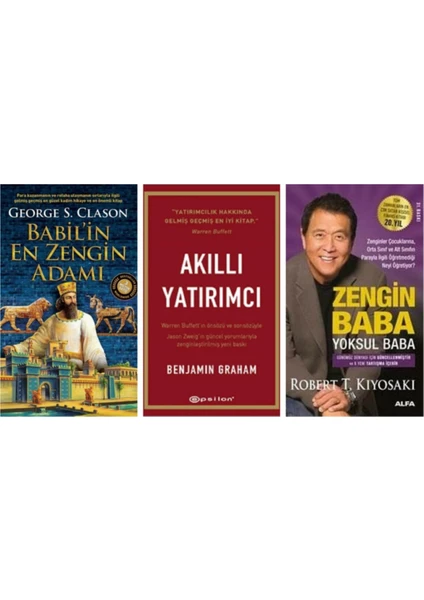 Babilin En Zengin Adamı - Akıllı Yatırımcı - Zengin Baba Yoksul Baba