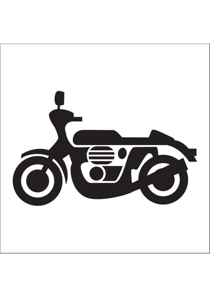 Motorsiklet Folyo Sticker 44 20 Cm Uzunluk