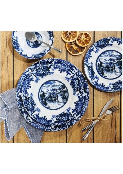 Floransa 24 Parça 6 Kişilik Yemek Takımı