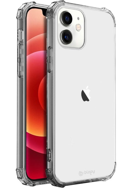 Buff Blogy Apple iPhone 12/12 Pro Crystal Fit Kılıf Crystal Clear - Şeffaf