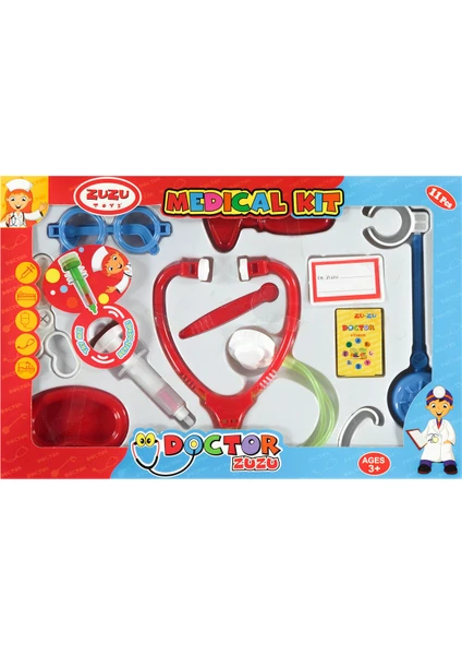 Zuzu Toys Kutulu Doktor Seti 11 Parça