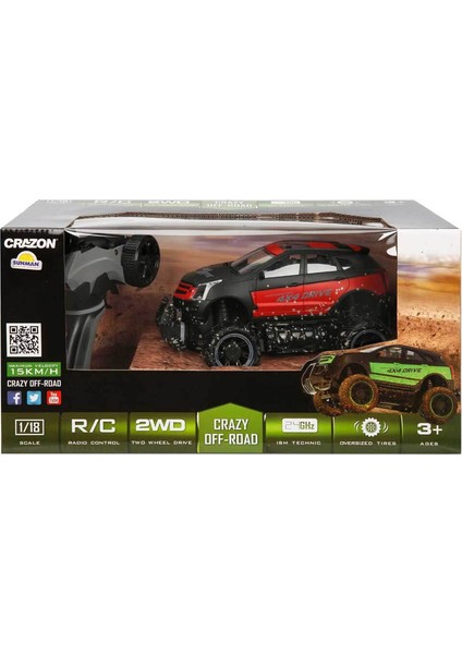 Crazy Off Road Araba Uzaktan Kumandalı S00002064