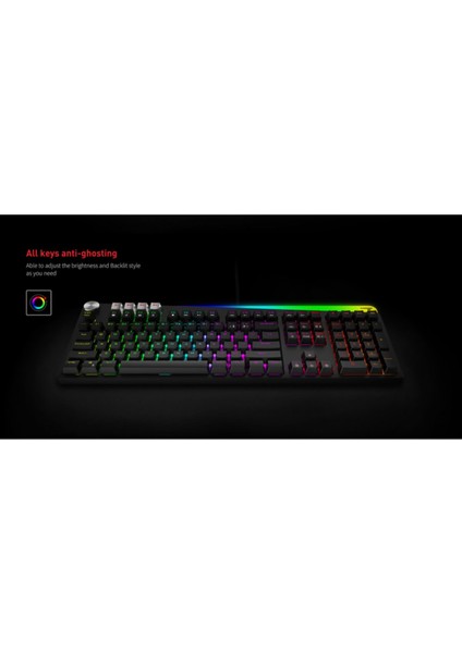 HV-KB473L Kablolu Mekanik Rgb Klavye