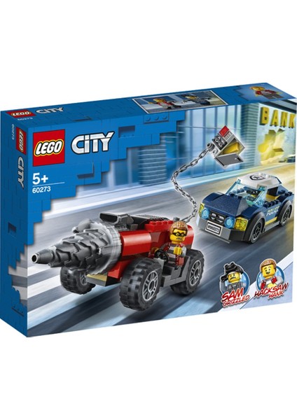60273 City Elit Polis Delici Takibi /179 Parça/+5 Yaş /LEGO