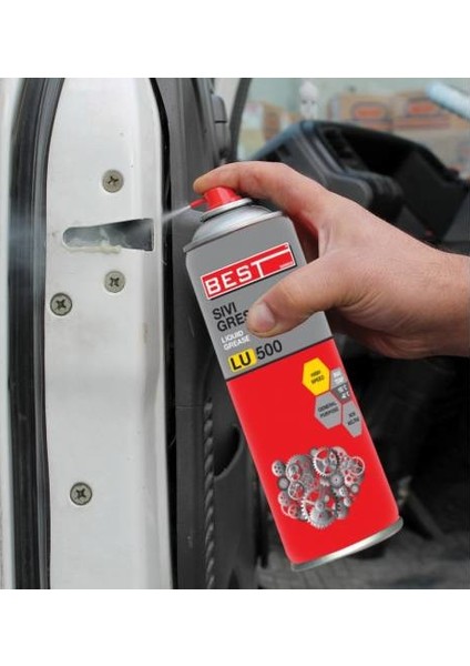 LU-500 Sıvı Sprey Gres Yağı Yağlayıcı 500 ml