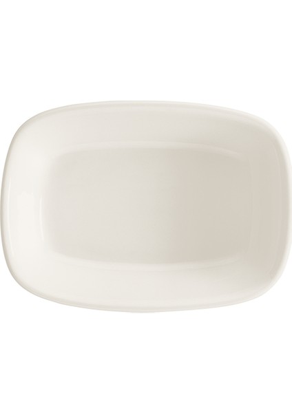 Gourmet Dikdörtgen Kayık Tabak 17 cm (12'li)