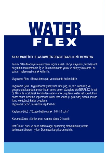 Poınt Water Flex Likit Membran 20 Kg