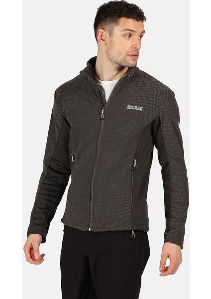 Mens Highton Zip Fleece Erkek Ceket RMA415 Gri