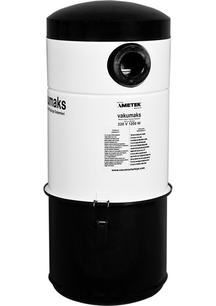 Delux Model 1200 W Merkezi Süpürge Sistemi Vakum Cihazı