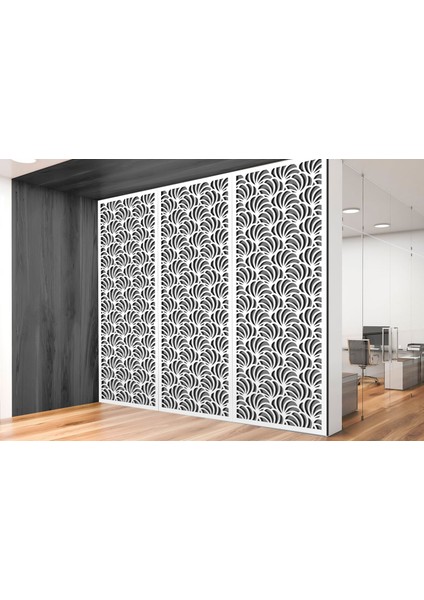 Liar Ahşap Seperatör (Paravan) - KSP-65 - (10 mm) - (69 cm x 139 cm) - (Beyaz) fırsatları