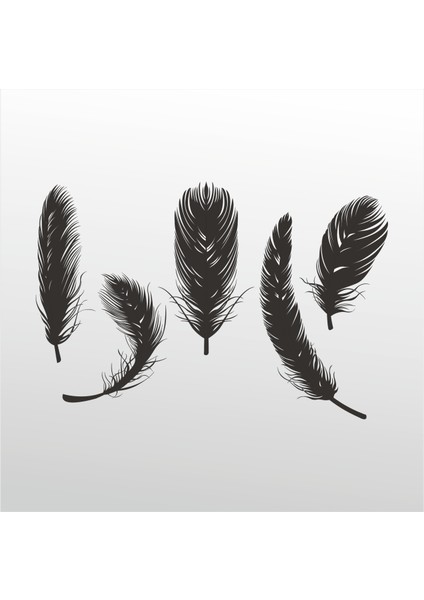 Folyo Sticker Tüy 200 cm Uzunluk