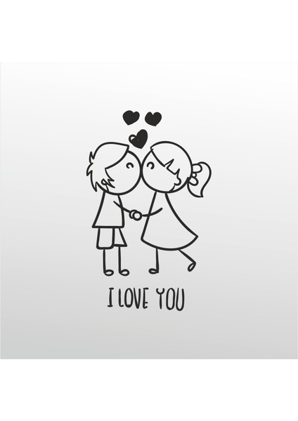 Folyo Sticker Kadın Ve Erkek 30 cm Uzunluk