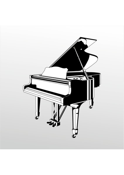 Folyo Sticker Piyano 101 40 cm Uzunluk