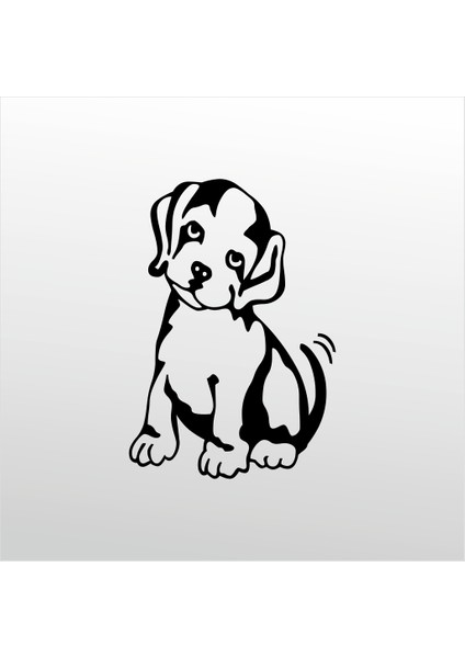 Folyo Sticker Yavru Köpek 101 40 cm Uzunluk