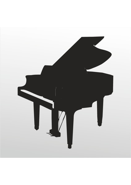Folyo Sticker Piyano 90 cm Uzunluk