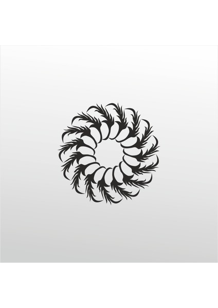 Folyo Sticker Tüy Deseni 160 cm Uzunluk