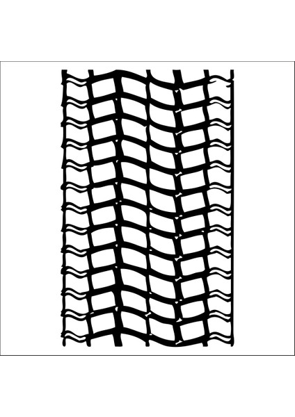 Oto Lastik İzi Folyo Sticker 7 90 cm Uzunluk