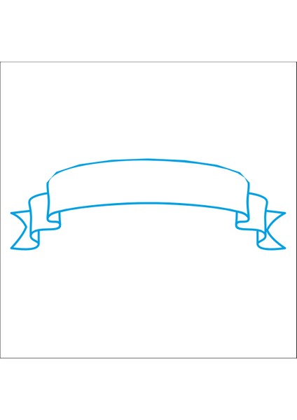 Yazı Alanı Folyo Sticker 5 20 cm Uzunluk