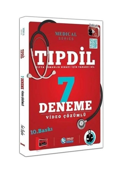 TIPDİL Video Çözümlü 7 Deneme Sınavı 10. Baskı