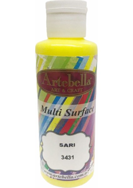 Multi Surface Boya 130 cc Sarı fiyatları