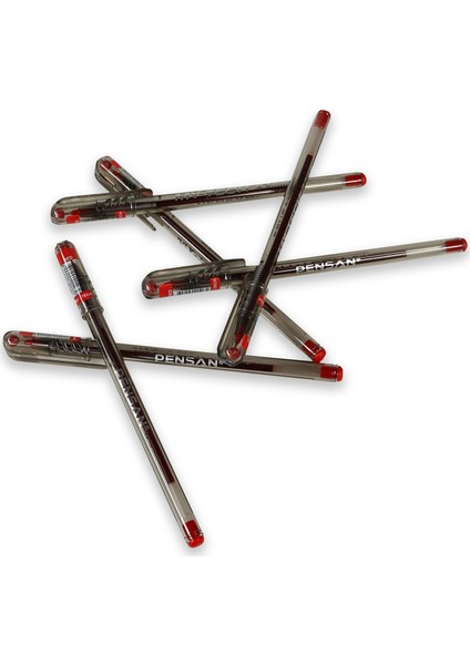 2240 Tükenmez Kalem My-Tech 0.7 mm 25'li Kırmızı