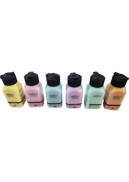 Akrilik Boya Set Pastel Renkler 6 x 75ml