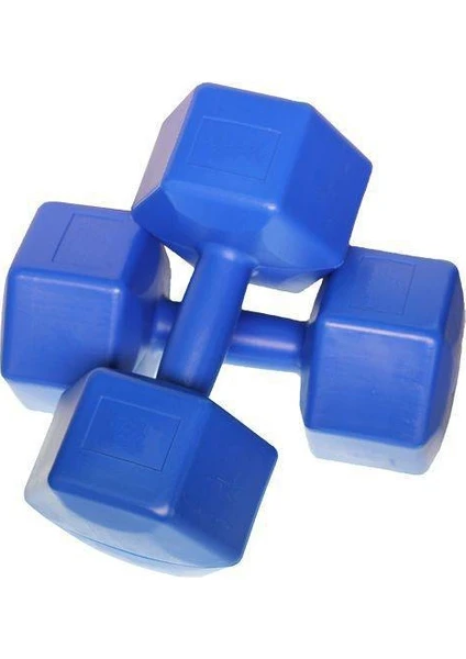 2 kg Ağırlık Seti 2 kg x 2'li = 4 kg Dumbell Set