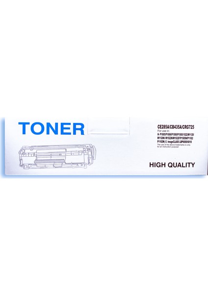 Muadıl Toner Hp ÜNV.285A/435A /CRG725 Siyah Çipli 1600 Airbag