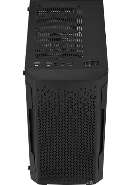 Trinity Mini V2 3xFRGB Fanlı FRGB LED Fanlı Mesh Ön Panel Temperli Cam Yan Panel USB 3.0 mATX Bilgisayar Kasası (AE-TRI-V2)