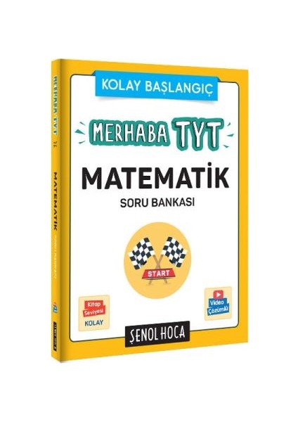 Senol Hoca Merhaba TYT Temel Matematik Çözüm Asistanlı Soru Bankası Yeni 2023