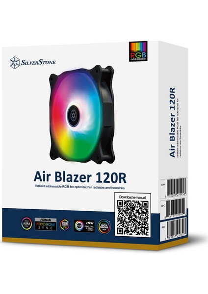 Air Blazer 120R ARGB LED 12cm Fan (SST-AB120R-ARGB)