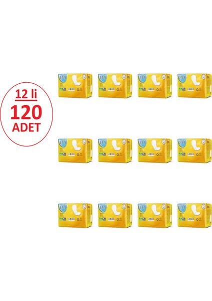 Ekstra Büyük Mesane Pedi 120 Adet