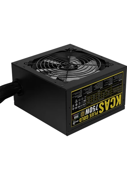 KCAS Plus 750W ARGB 12cm Fan 80+Gold Power Supply (AE-KCASP750RGB)