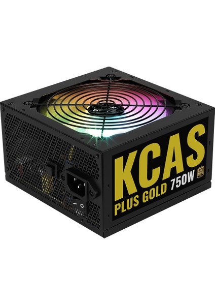 KCAS Plus 750W ARGB 12cm Fan 80+Gold Power Supply (AE-KCASP750RGB)