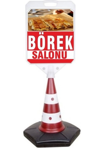 Börekçi Reklam Uyarı Yönlendirme Dubası 1 Adet A+ Plastik