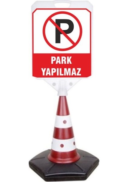 Park Yapılmaz Reklam Uyarı Yönlendirme Dubası 1 Adet A+ Plastik