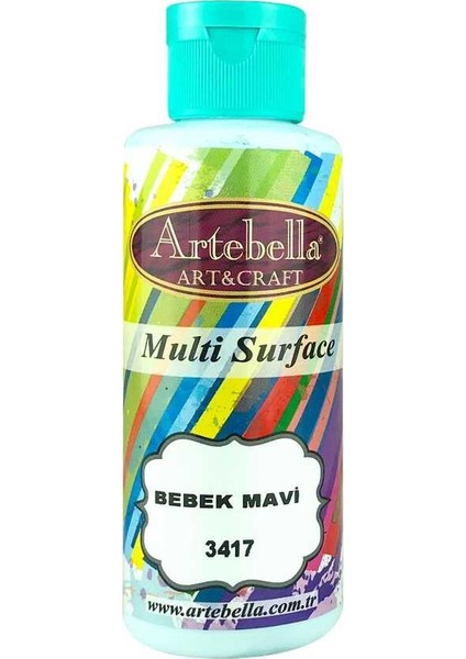 Artebella Multi Surface 130cc Bebek Mavi 3417