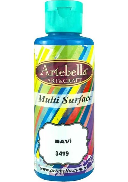 Artebella Multi Surface 130cc Mavi 3419