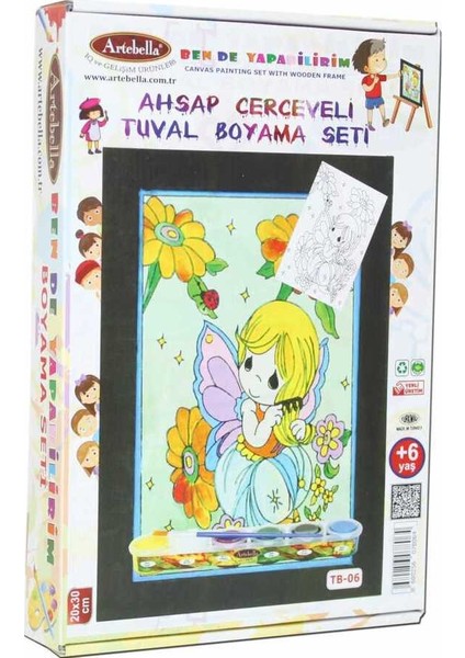 Tb-06 Tuval Boyama Seti 20X30 Cm