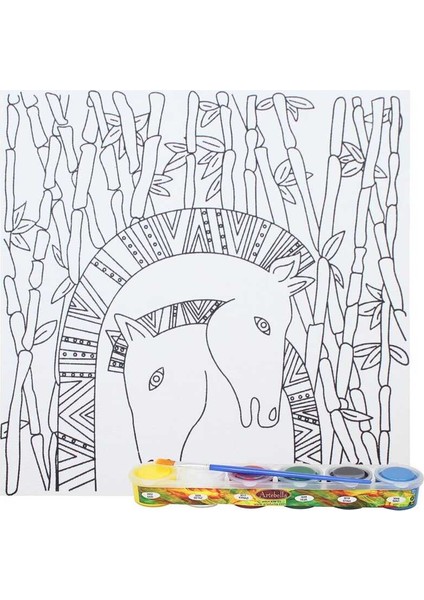 St-10 Tuval Boyama Seti 32X32 Cm