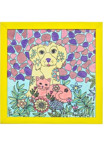 Artebella Km-11 Tuval Mandala Boyama Seti 32X32 Cm modelleri