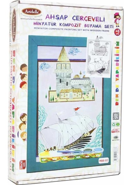 Mbs-02 Minyatür Kompozit Boyama 20X30Cm